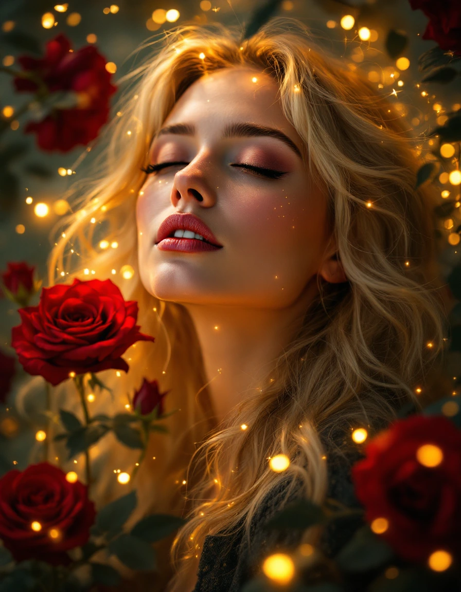 Frau mit allem Eins – Oneness Rose Creation® Circle Erschaffen aus der Einheit Frau mit allem Eins, sie ist Seele, Oneness, Selflove
