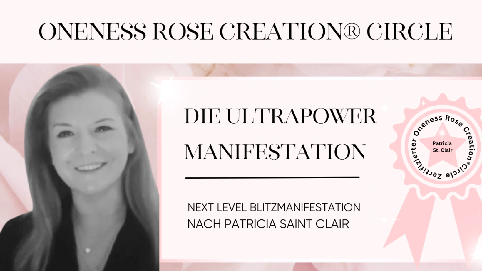 Oneness Rose Creation® Circle Banner - Die Ultrapower der Manifestation Oneness Rose Creation®Circle Banner - Ultimative Manifestationspower